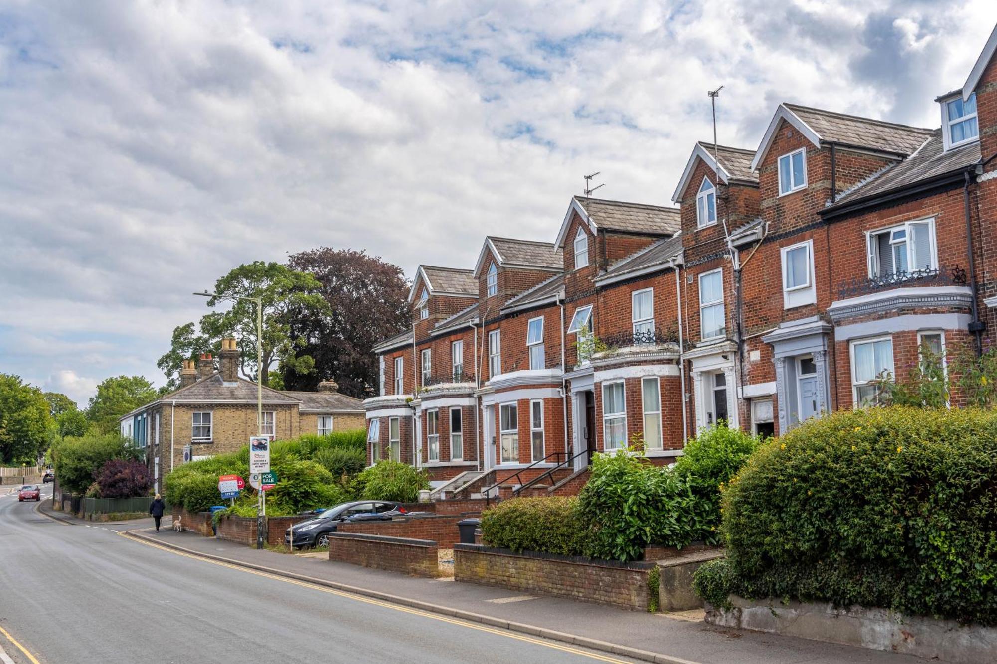 ノリッチSwift Host Golden Triangle 2 Bed With Parkingアパートメント エクステリア 写真